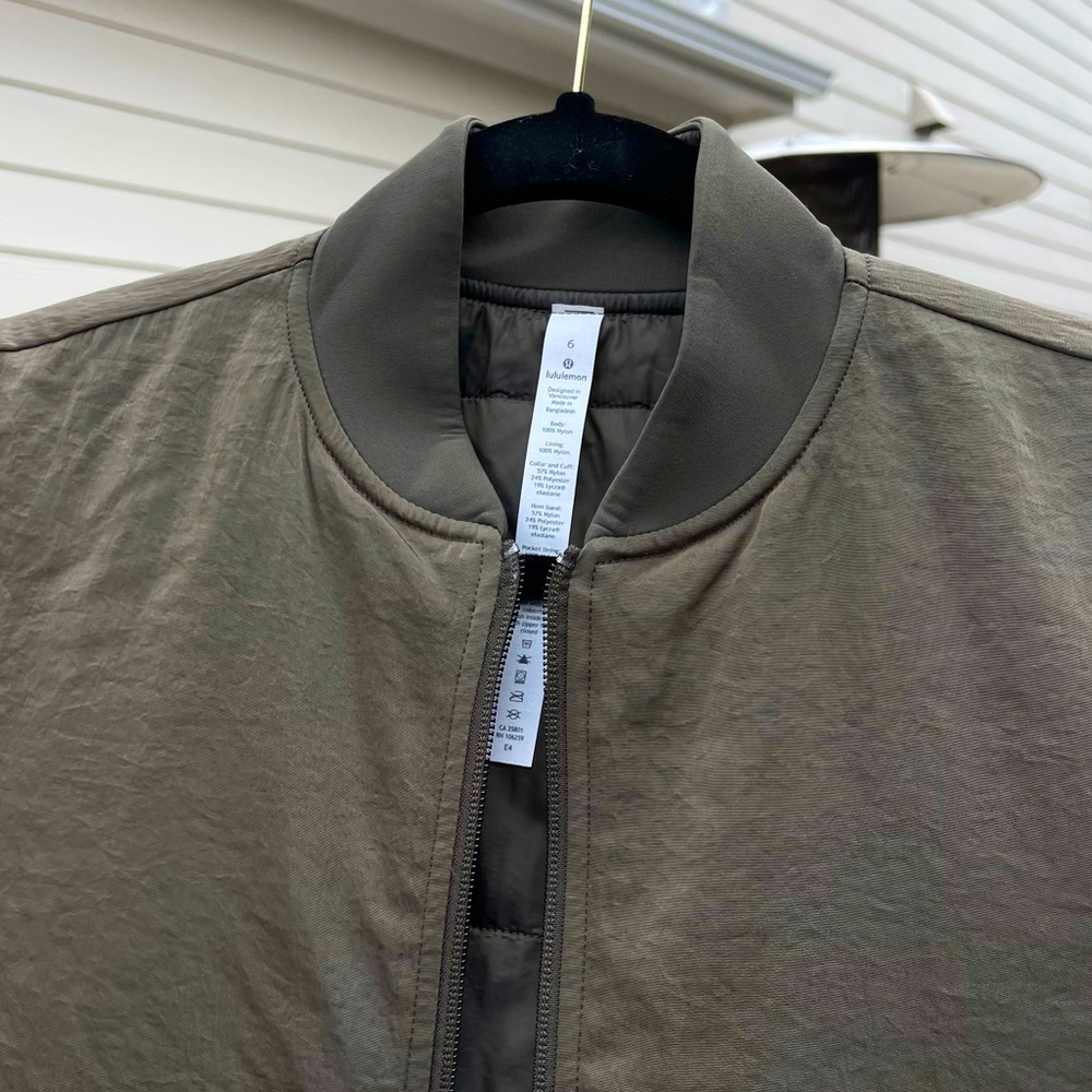 Lululemon Reversible Bomber Jacket